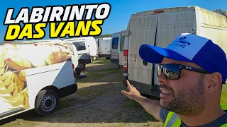 ACHEI VANS ZERO KM NESSE PÁTIO, PARAÍSO DOS UTILITÁRIOS