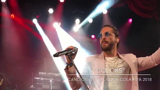 Maluma presenta "Colors" en Miami - Canción Oficial Coca Cola FIFA 2018