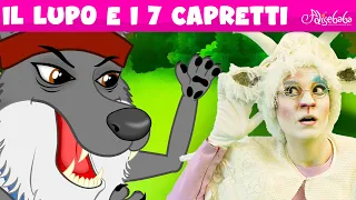 Sette Caprette E Il Lupo Cattivo + Tre Porcellini | Storie Per Bambini Cartoni I Fiabe e Favole