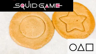 Squid game cookie recipe/ Dalgona cookie