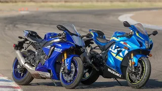 Ride 4 - 2019 suzuki GSX-R1000R vs 2019 yamaha R1 Drag race