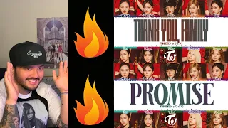 TWICE - "Thank you, Family" & "PROMISE" Lyric Video Reaction!