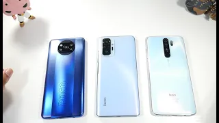 Xiaomi Redmi Note 10 Pro VS Redmi Note 8 Pro VS Poco X3 Pro Speed & Speaker Test! (2021)