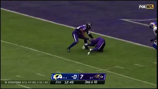 Odell beckman hit Chuck Clark in his booty after Itercepetion….