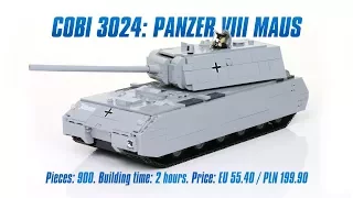 [COBI 3024] Panzer VIII Maus review & speed build