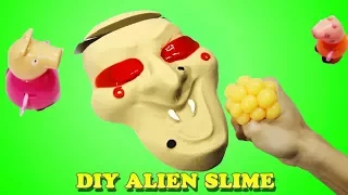 DIY How To Make Slime Kinetic Sand Rainbow Alien Spiderman Hulk Jelly Slime Cake Learn Colors