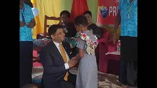 Fijian Attorney-General officiates at Naqali District School Prefect Induction