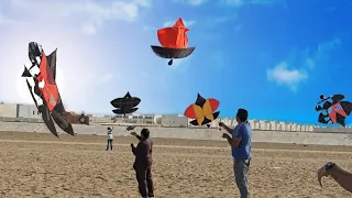 Afternoon Patangbazi- Real Kite Fighting- Crazy Wind- Paitch