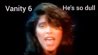 VANITY 6 - HE'S SO DULL (1982)     Dutch tv performance (Top Pop)     Stereo    720 p.