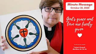 Reformation Sunday - Minute Message (Children's Sermon) 10.25.2020