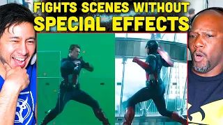 FIGHTS SCENES WITHOUT SPECIAL EFFECTS IN MOVIES | Reaction!