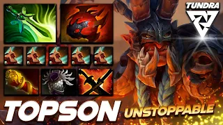 Topson Troll Warlord Tundra Team Unstoppable - Dota 2 Pro Gameplay [Watch & Learn]