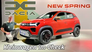 DACIA SPRING: Wird er noch BILLIGER? Neuer Kleinwagen mit Elektroantrieb im Check | Review | 2024