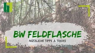 BW FELDFLASCHE ORIGINAL - Ideal für Deine Touren! Tipps zum Filtern & Abkochen von Brackwasser!