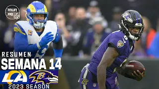 Los Angeles Rams vs. Baltimore Ravens | Semana 14 NFL 2023 | NFL Highlights Resumen en español