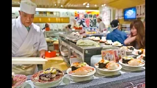 Что едят Японцы каждый день❓ЦЕНЫ на Еду⚠️в Японии Суши и роллы в Японии, Японский ресторан в Японии