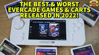 The Best & Worst Evercade Carts & Games Released in 2022!