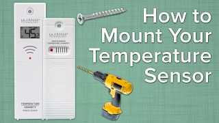 How To Mount Your Temperature Sensor