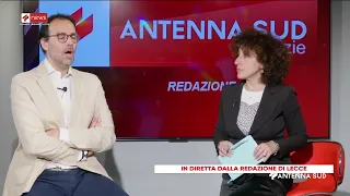 21 MAGGIO 2024   COLLEGAMENTO IN DIRETTA DALLA REDAZIONE DI LECCE CON IL PRES  DI FEDERALBERGHI PUGL