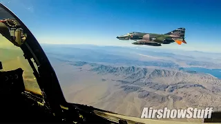 Flying F-4 Phantoms over the Grand Canyon - Helmet Cam