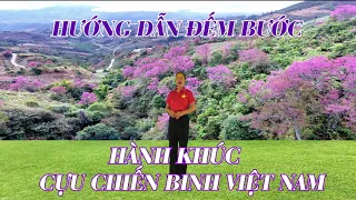 Hướng Dẫn Đếm Bước - Hành Khúc Cựu Chiến Binh Việt Nam - Khiêu Vũ Mai Lương - Học Nhảy Dân Vũ