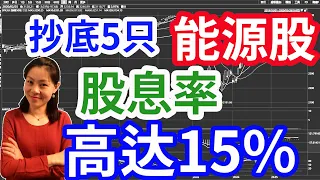 美股赚钱，被动收入首选：五只最强股息能源股，最高股息率达15%，等原油价格涨上去就没这种好事了，赶紧进来看看吧。(点CC有字幕）