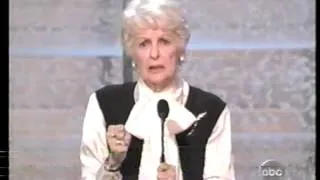 Elaine Stritch wins 2004 Emmy Award for Individual Performance in a Variety or Music Program