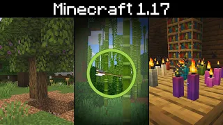 Minecraft 1.17 - Azalea Trees, Pointed Dripstone and Candle Changes, New Achievements