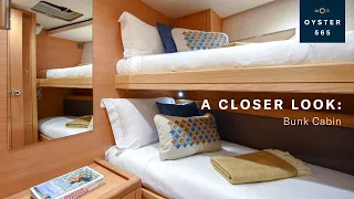 A Closer Look: Oyster 565 Bunk Cabin | Oyster Yachts