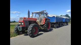 ZETOR 12045 VS 21TON -Trudne Górki - Czy Da Radę? - Chyba Będzie Remont...