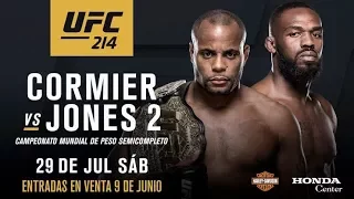 daniel cormier x jon jones 29/7/2017 ufc combate 214