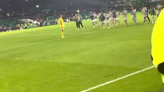 Celtic v Dundee United  celebrations