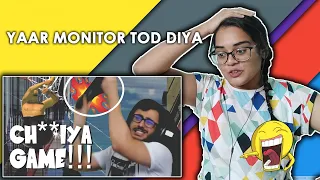 RIP MONITOR 2017-2019 REACTION | Getting Over It #4 | Carryminati Funniest Moments || Neha M.