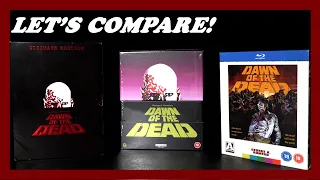 Dawn of the Dead Ultimate Comparison Review and Unboxing of Second Sight newest 4k Ultra HD Blu-ray!