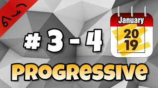 # 3 - 4 | 90 wpm | Progressive Shorthand | January 2019