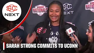 UConn gets commitment from top-ranked recruit Sarah Strong | SportsCenter Next