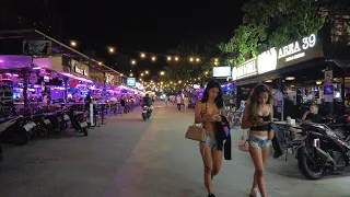 Pattaya Soi Buakhao Nightlife Girls Soi LK Agogos Tree Town Soi Made Honey 25 March 2022 Thailand 4K