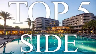TOP 5 BEST All Inclusive Hotels in SIDE, Turkey [2023, REVIEWS INCLUDED]