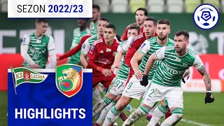 Lechia Gdańsk - Miedź Legnica 4:0 | SKRÓT | Ekstraklasa 2022/23 | 24. Kolejka