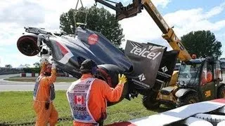 Canada Grand Prix: F1 marshall dies after crane accident