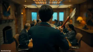 Five kills the board members Scene 1 | The Umbrella Academy Season 2