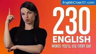 230 English Words You'll Use Every Day - Basic Vocabulary #63
