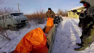 Первый лёд 2020-2021. М ешки с рыбой не унесёшь! Рыбалка в Якутии.