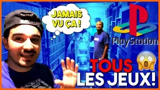 IL A TOUS LES JEUX PLAYSTATION ! DU JAMAIS VU ! (et 4000 autres)