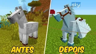 COMO TER O NOVO CAVALO ADICIONADO AO MINECRAFT PE !! (Minecraft Pocket Edition)