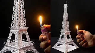 How to Make Eiffel Tower Using A4 Size Paper