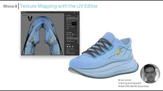 Rhino 8: Texture Mapping with the UV Editor