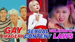 BANNED KPOP Music Videos for Stupid Reasons