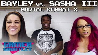 Bayley vs. Sasha Banks III (Mortal Kombat X Makeup Punishment) — Gamer Gauntlet