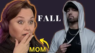 ''Why Is He So Mad?!'' MOM Reaction To Eminem - Fall